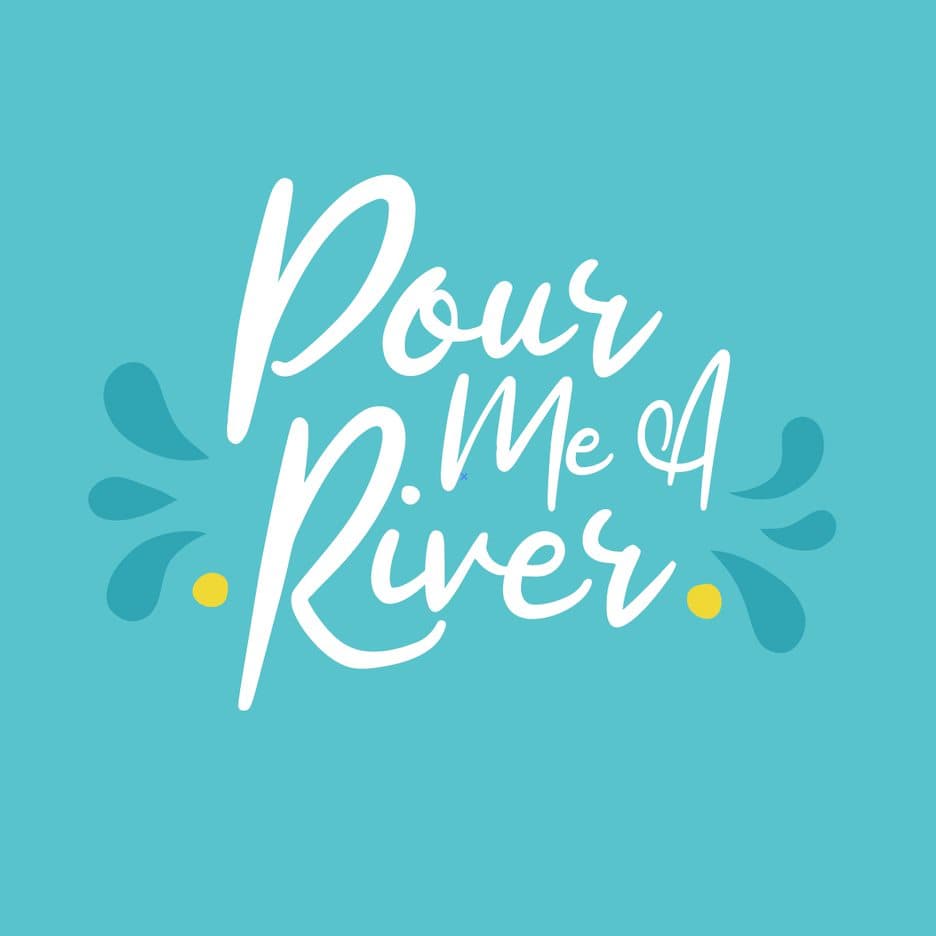 Completed Graphic design project featuring Pour me a river
