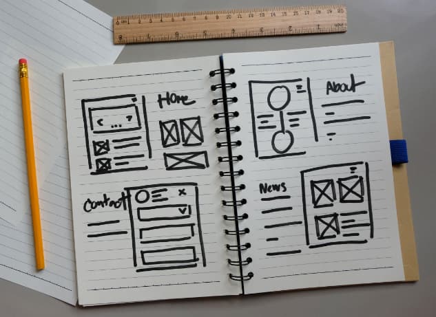 A UI UX designer’s sketchbook
